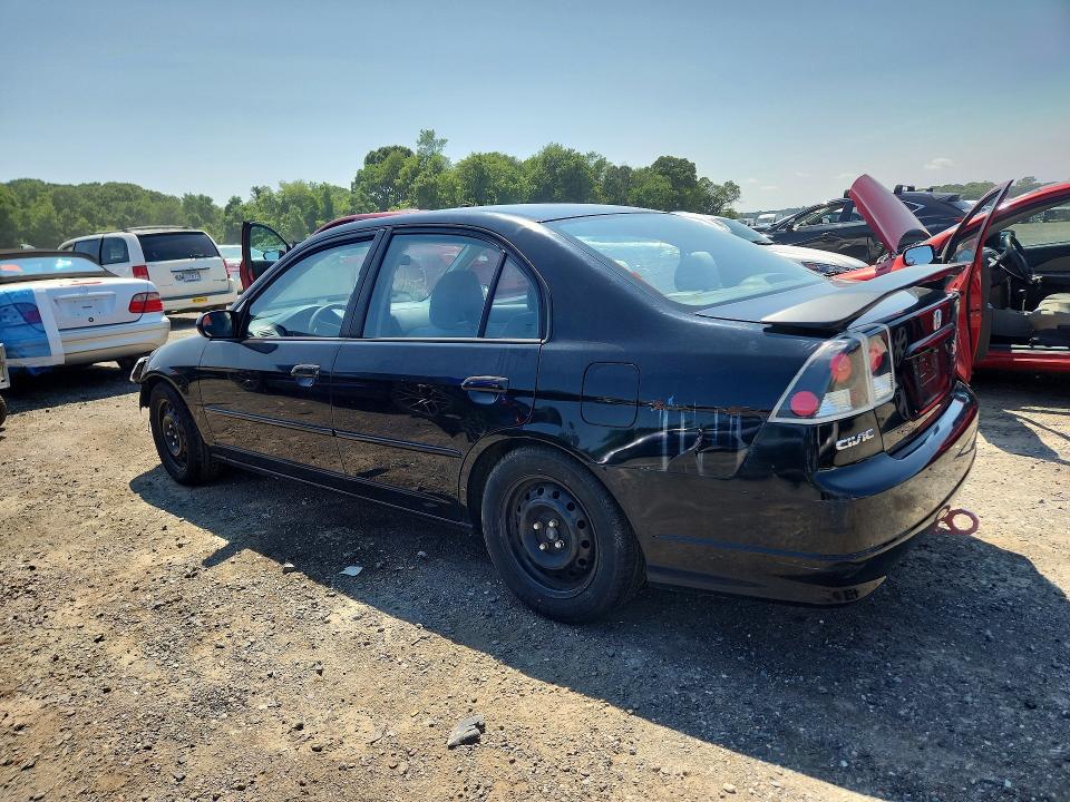2004 Honda Civic მანქანა იყიდება აუქციონზე, vin: 2HGES16594H523383, აუქციონის ნომერი: 59728476