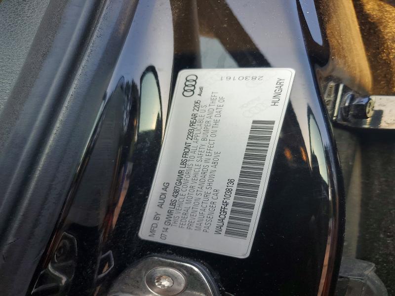 Aukcja sprzedaży 2015 Audi A3, vin: WAUACGFF4F1038136, numer aukcji: 59129216