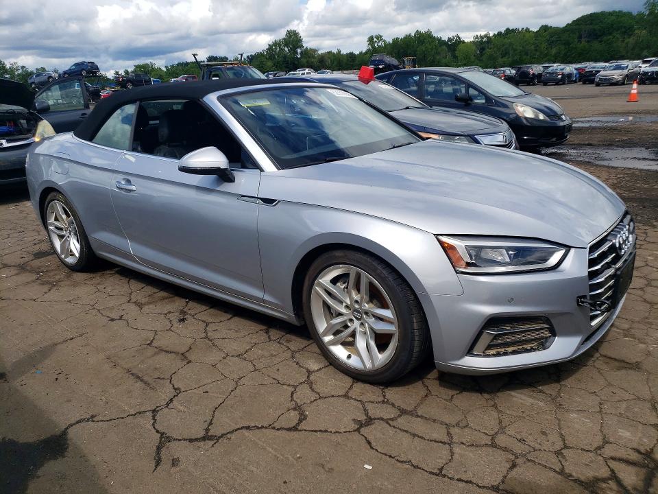 2019 Audi A5 მანქანა იყიდება აუქციონზე, vin: WAUYNGF53KN001811, აუქციონის ნომერი: 62950856