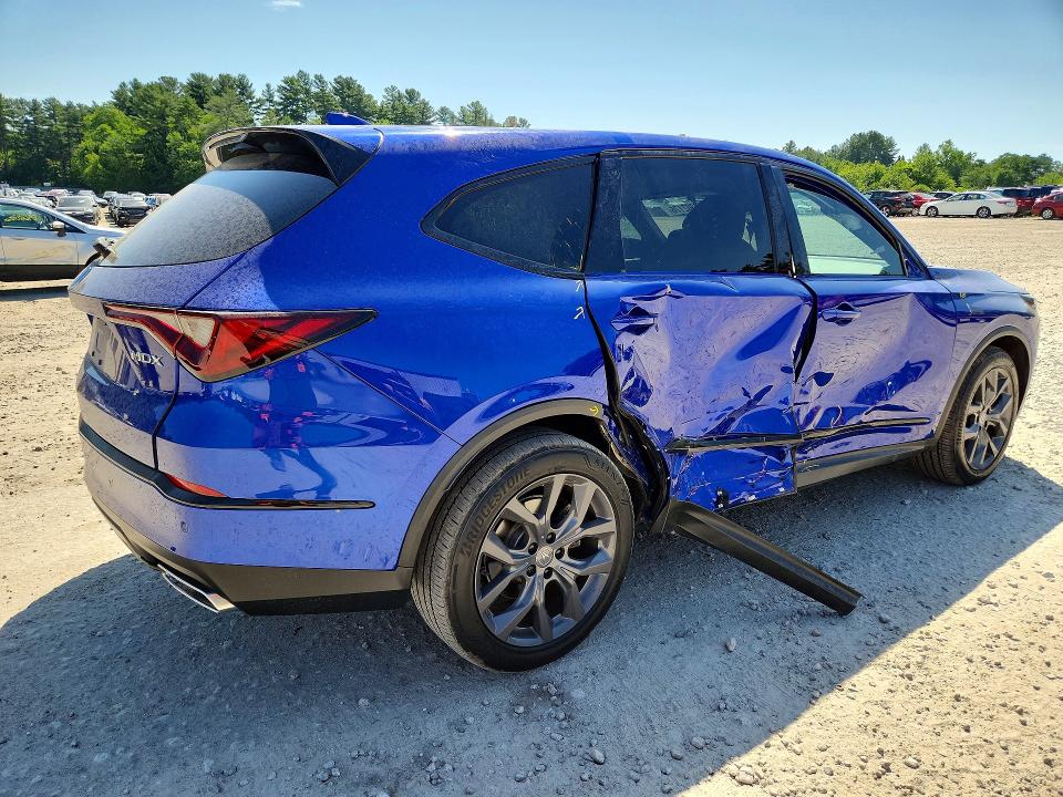 59302176 :رقم المزاد ، 5J8YE1H07NL030005 vin ، 2022 Acura Mdx مزاد بيع
