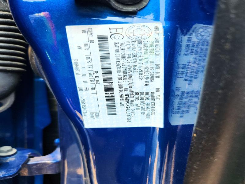 Продаж на аукціоні авто 2018 Ford Focus, vin: 1FADP3K24JL317668, номер лоту: 61020946