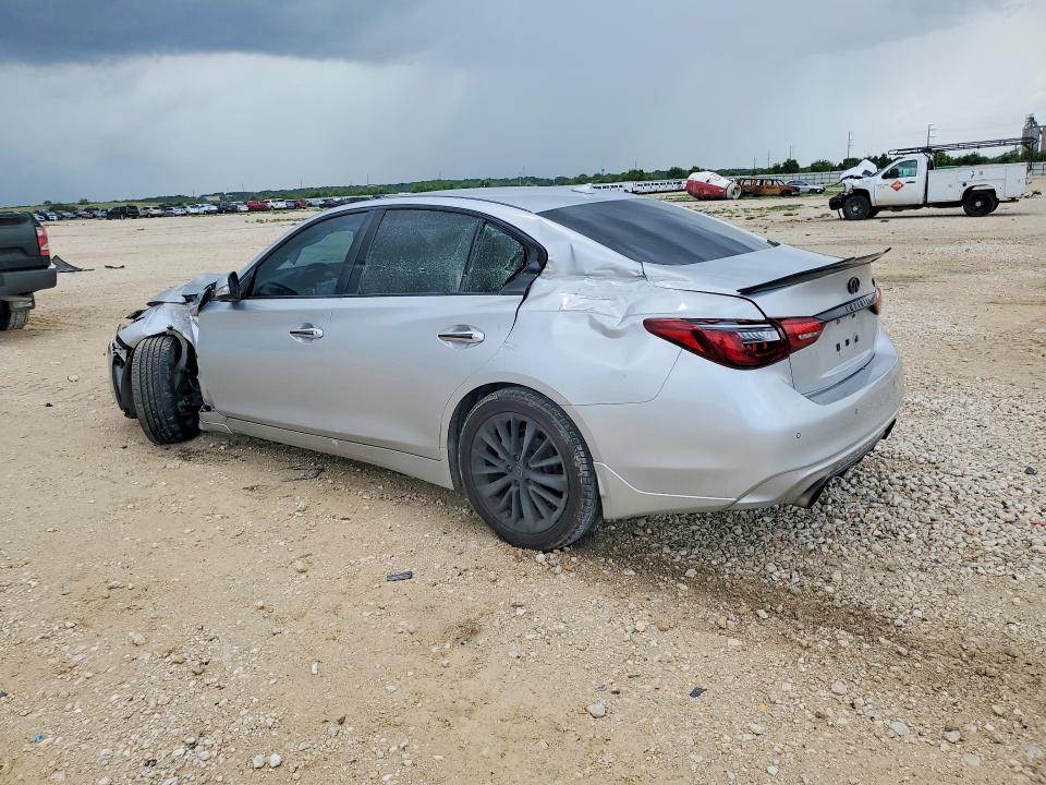 61617226 :رقم المزاد ، JN1EV7AP2JM353834 vin ، 2018 Infiniti Q50 مزاد بيع