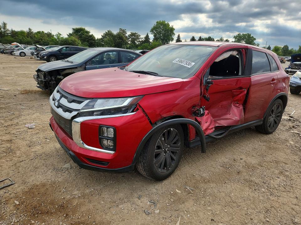 59607936 :رقم المزاد ، JA4ARUAU4PU003323 vin ، 2023 Mitsubishi Outlander Sport مزاد بيع