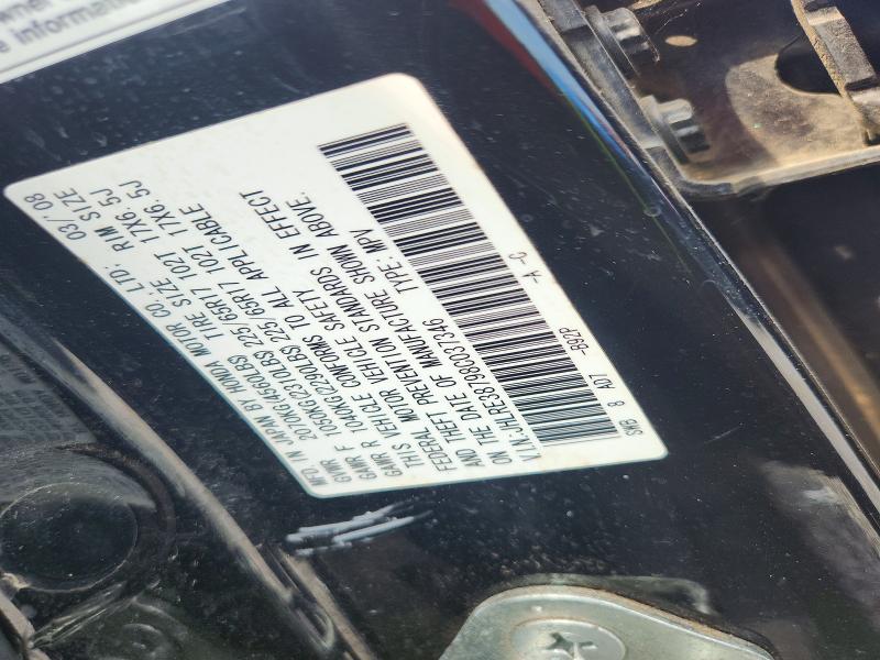 59638496 :رقم المزاد ، JHLRE38798C037346 vin ، 2008 Honda Cr-v مزاد بيع