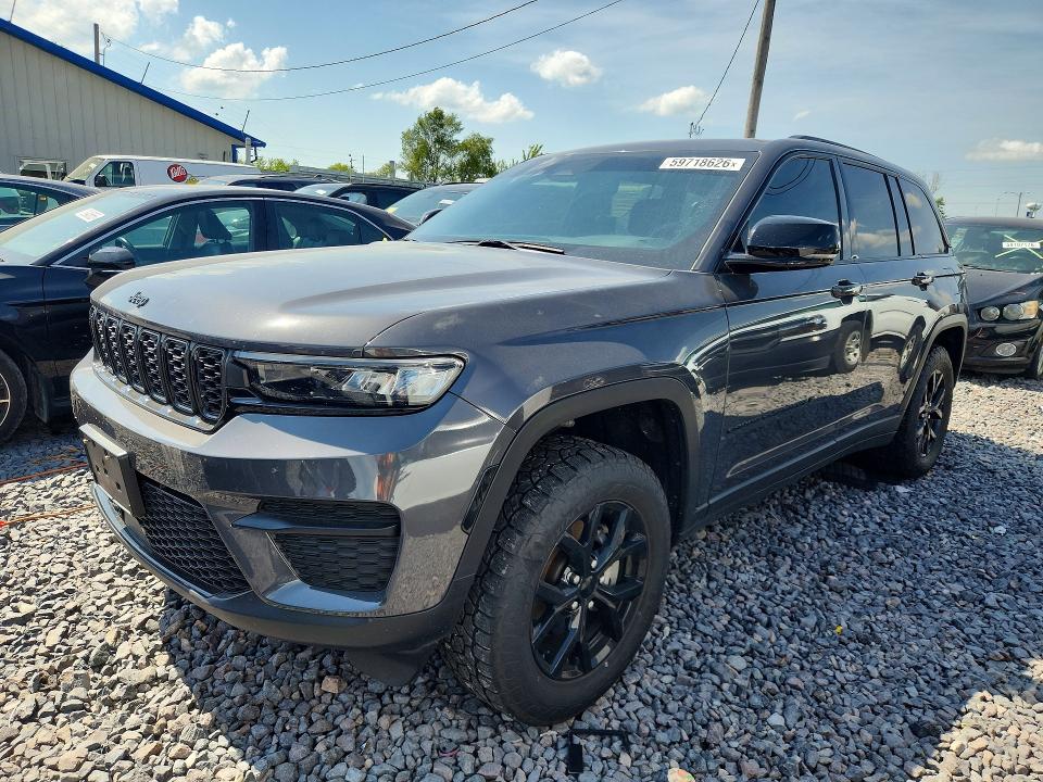 59718626 :رقم المزاد ، 1C4RJHAG0RC236383 vin ، 2024 Jeep Grand Cherokee مزاد بيع