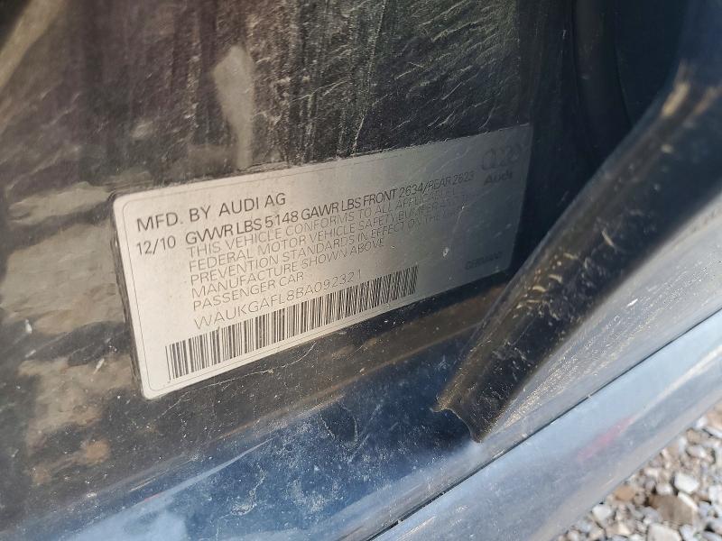 Aukcja sprzedaży 2011 Audi S4, vin: WAUKGAFL8BA092321, numer aukcji: 59284016