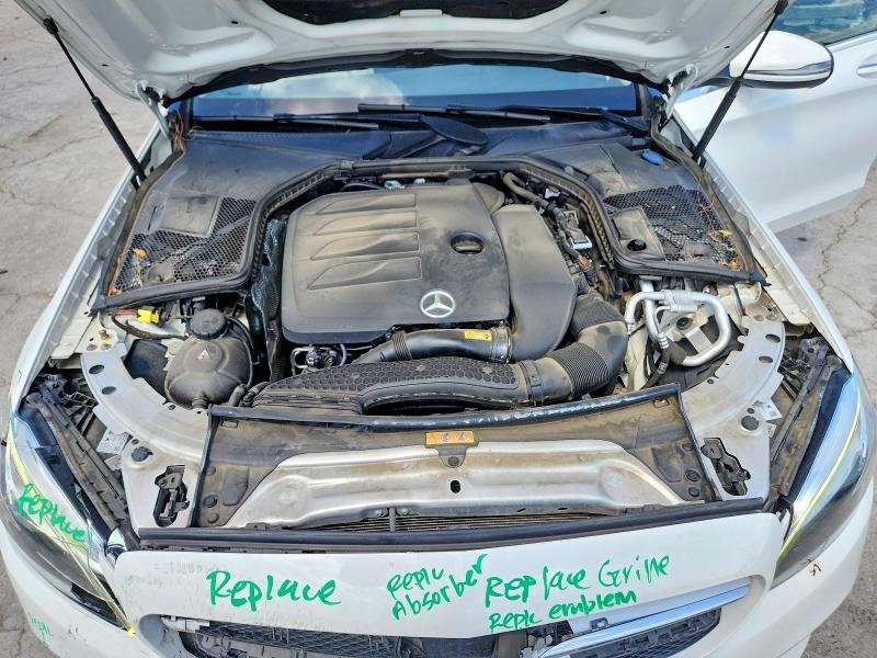 2019 Mercedes-benz C მანქანა იყიდება აუქციონზე, vin: 55SWF8DB1KU296426, აუქციონის ნომერი: 59386936