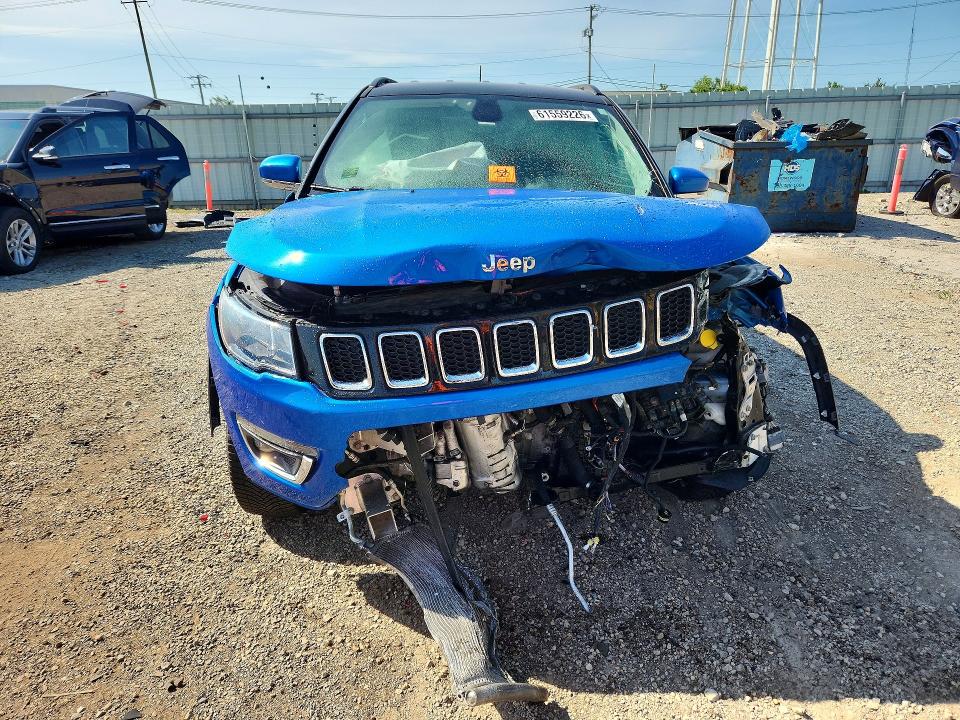 Продажа на аукционе авто 2020 Jeep Compass, vin: 3C4NJDCB4LT106675, номер лота: 61559226