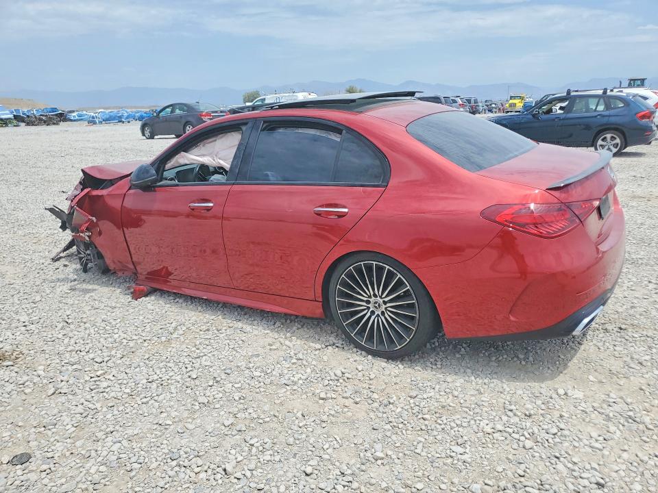 60146276 :رقم المزاد ، W1KAF4HB2NR050889 vin ، 2022 Mercedes-benz C مزاد بيع