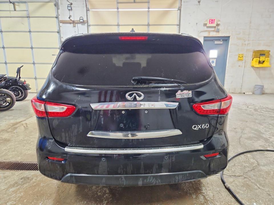 2014 Infiniti Qx60 მანქანა იყიდება აუქციონზე, vin: 5N1AL0MMXEC531300, აუქციონის ნომერი: 58916416