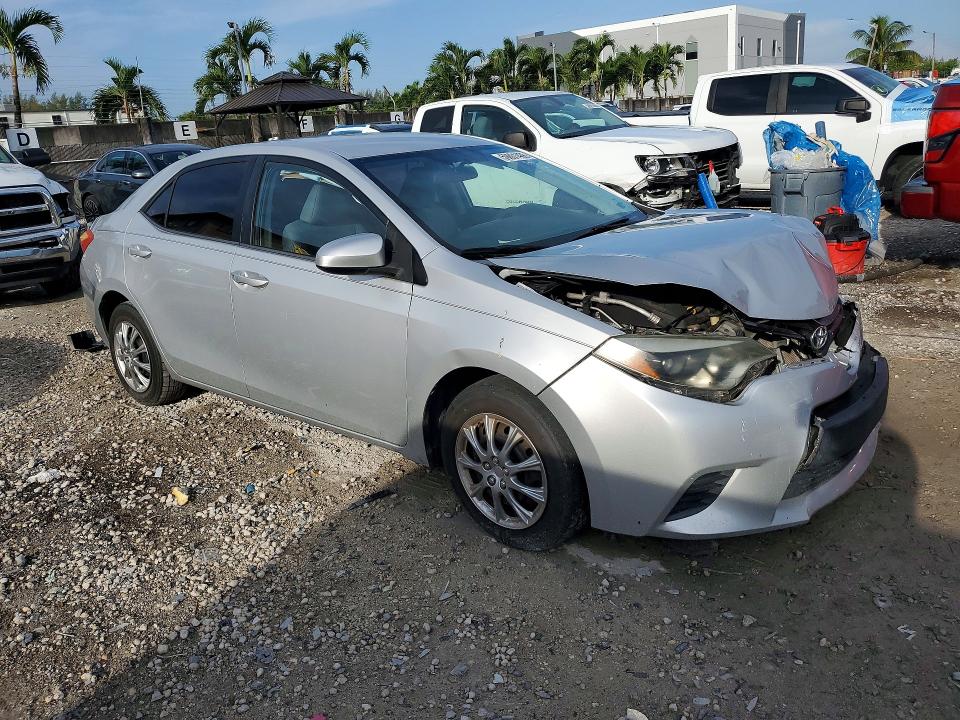 2015 Toyota Corolla მანქანა იყიდება აუქციონზე, vin: 2T1BURHEXFC447144, აუქციონის ნომერი: 59601466
