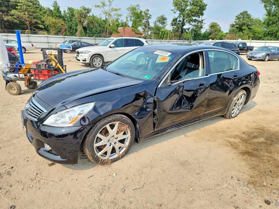 2012 Infiniti G37 Sedan მანქანა იყიდება აუქციონზე, vin: JN1CV6AR6CM972457, აუქციონის ნომერი: 61890026