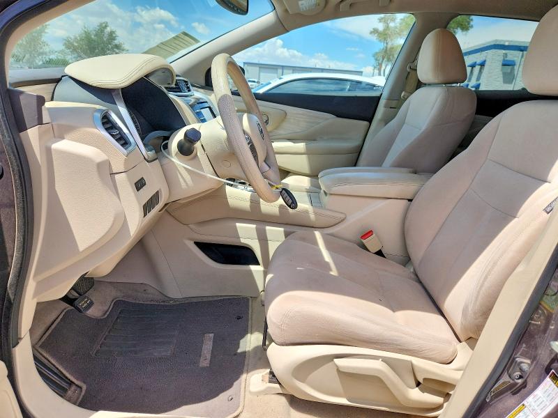 61298486 :رقم المزاد ، 5N1AZ2MG3FN260834 vin ، 2015 Nissan Murano مزاد بيع