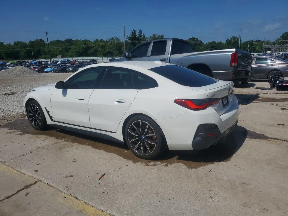 2022 Bmw I4 მანქანა იყიდება აუქციონზე, vin: WBY73AW05NFN16537, აუქციონის ნომერი: 59083526