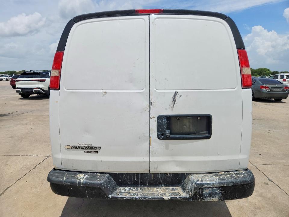 61013536 :رقم المزاد ، 1GCWGAFF7G1280267 vin ، 2016 Chevrolet Express G2500 مزاد بيع