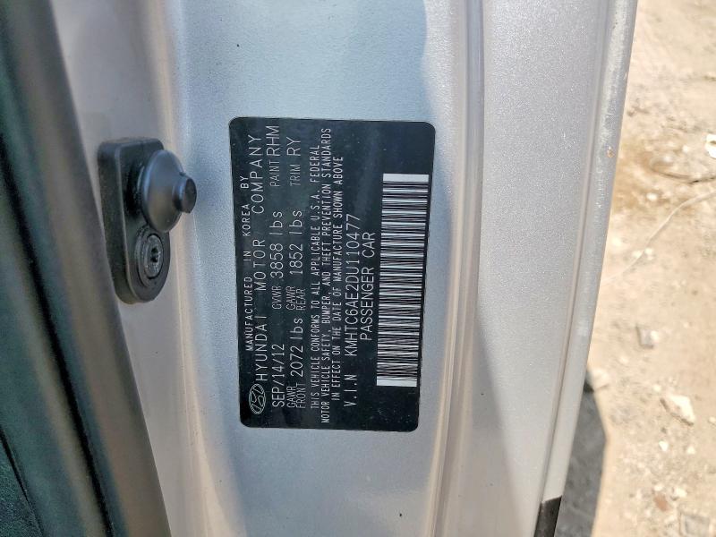 Продаж на аукціоні авто 2013 Hyundai Veloster, vin: KMHTC6AE2DU110477, номер лоту: 61997986