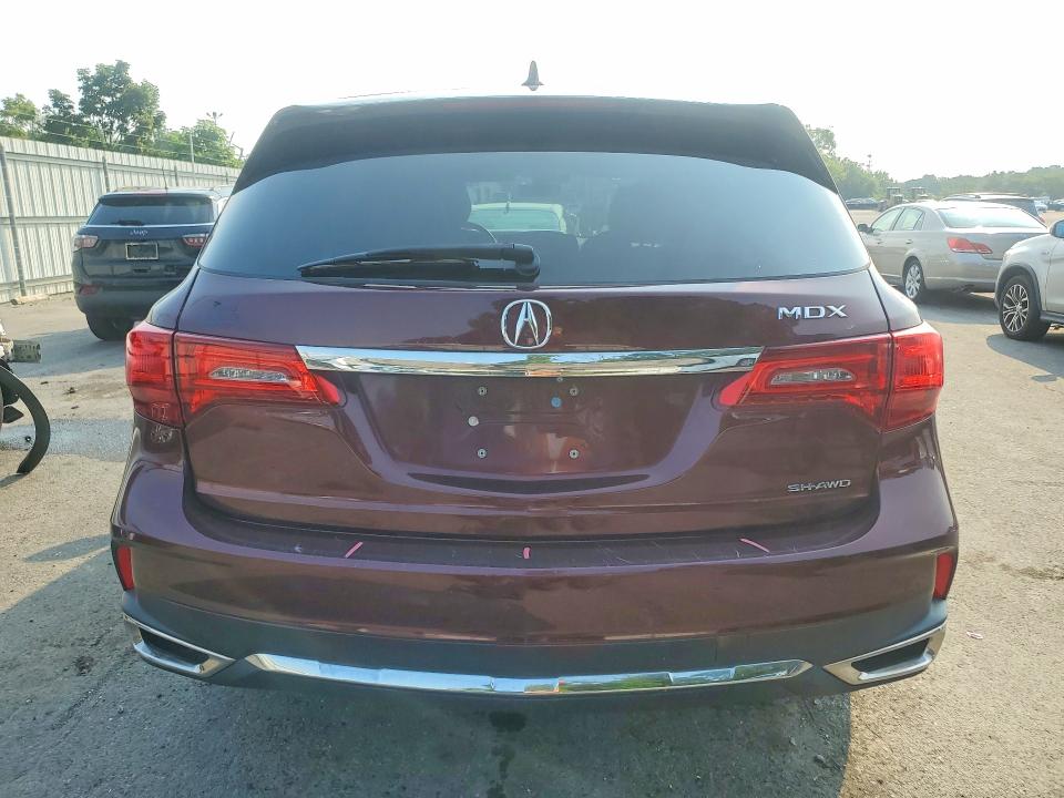 62610846 :رقم المزاد ، 5FRYD4H57HB003410 vin ، 2017 Acura Mdx مزاد بيع