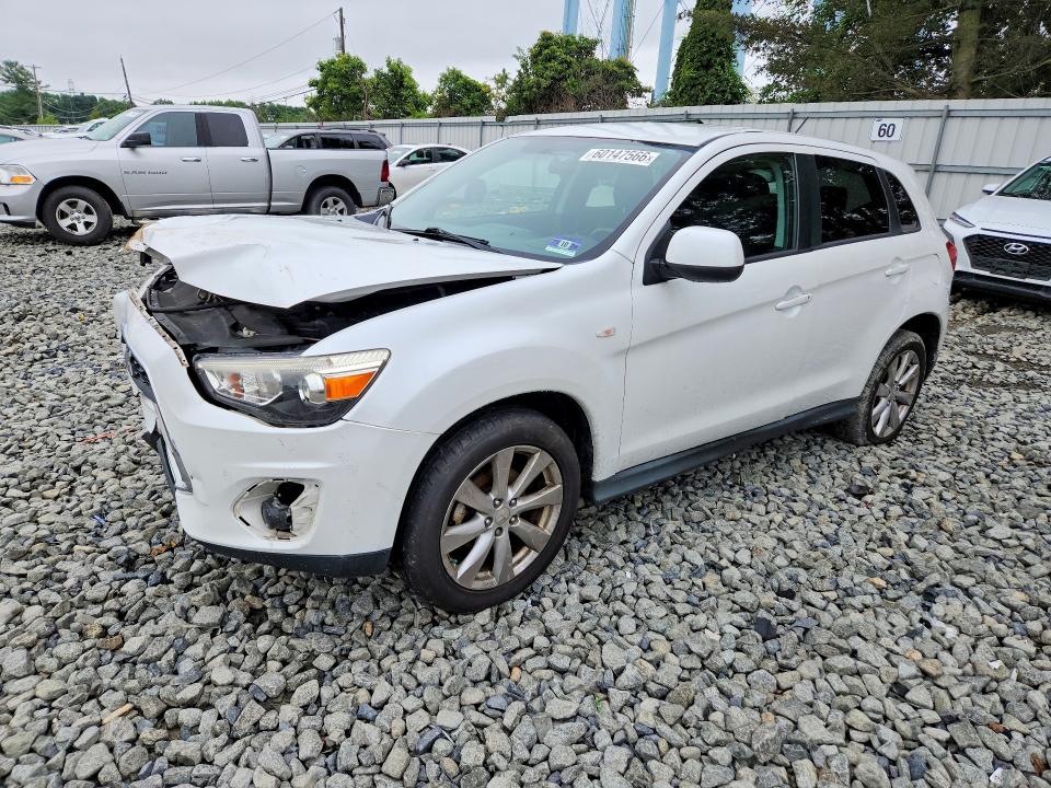 2014 Mitsubishi Outlander Sport მანქანა იყიდება აუქციონზე, vin: 4A4AR3AU4EE011793, აუქციონის ნომერი: 60147566