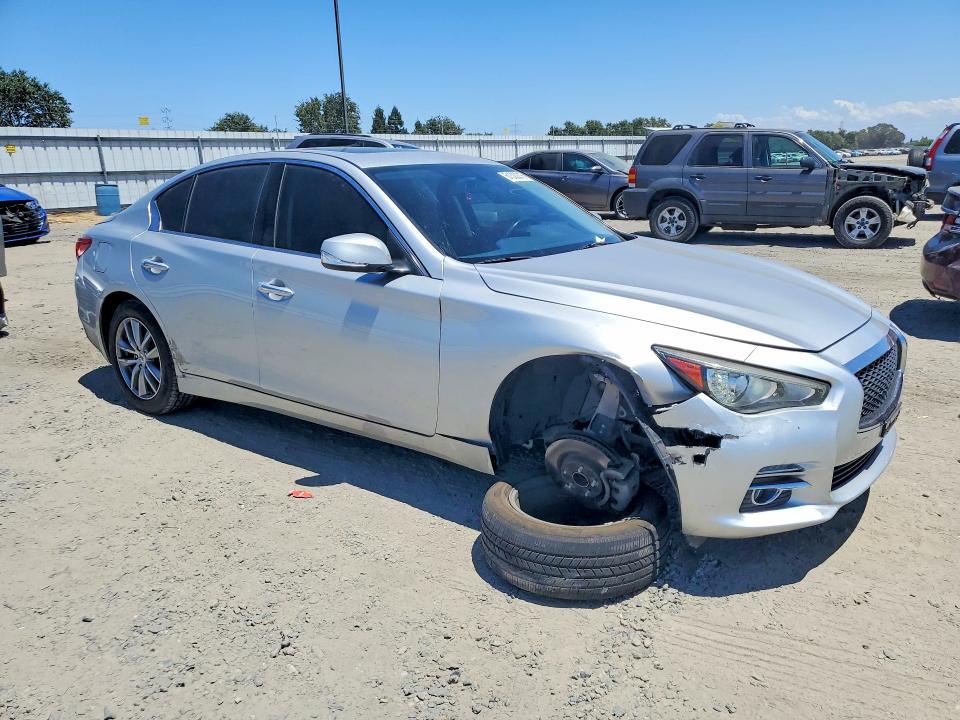 Продаж на аукціоні авто 2015 Infiniti Q50, vin: JN1BV7AP4FM345860, номер лоту: 61322216