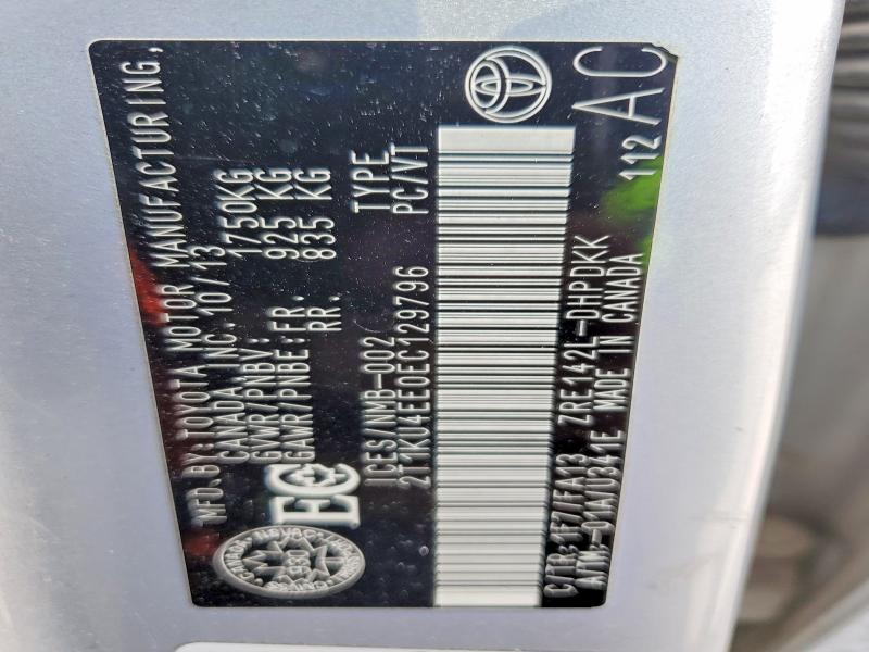 Продаж на аукціоні авто 2014 Toyota Matrix, vin: 2T1KU4EE0EC129796, номер лоту: 60306316