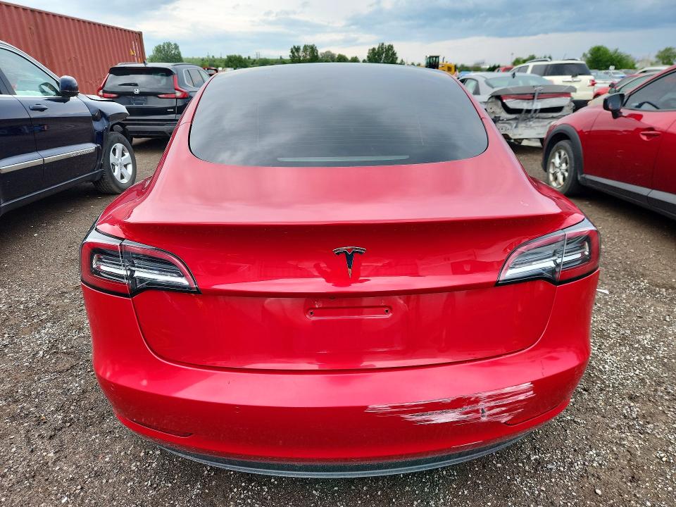 Продажа на аукционе авто 2021 Tesla Model 3, vin: 5YJ3E1EAXMF918268, номер лота: 60030836