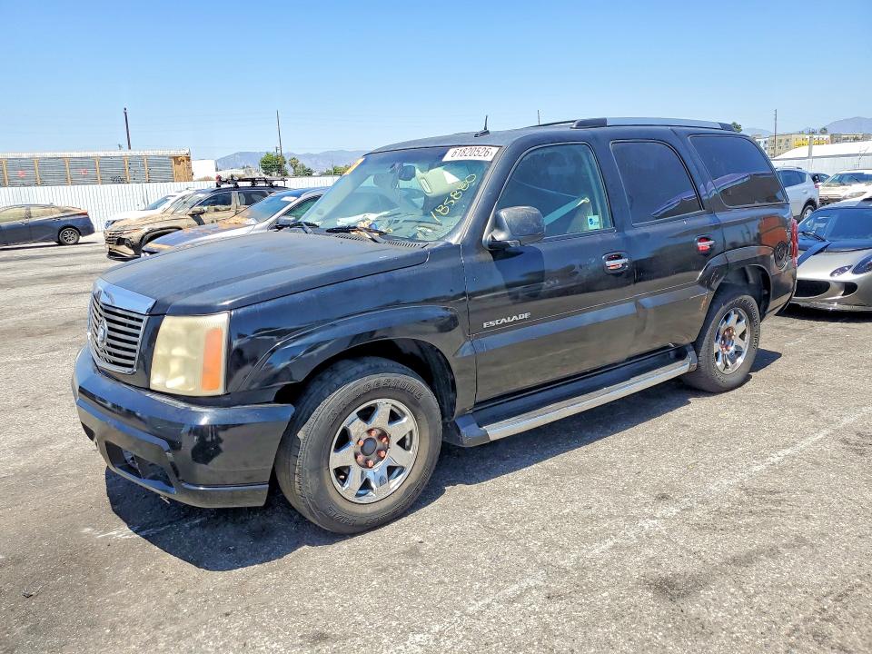 61820526 :رقم المزاد ، 1GYEK63N23R126381 vin ، 2003 Cadillac Escalade مزاد بيع