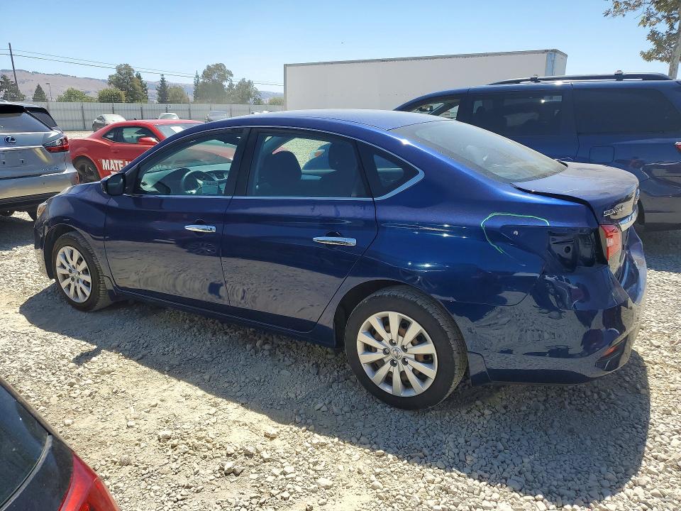 62340016 :رقم المزاد ، 3N1AB7APXKY214623 vin ، 2019 Nissan Sentra مزاد بيع