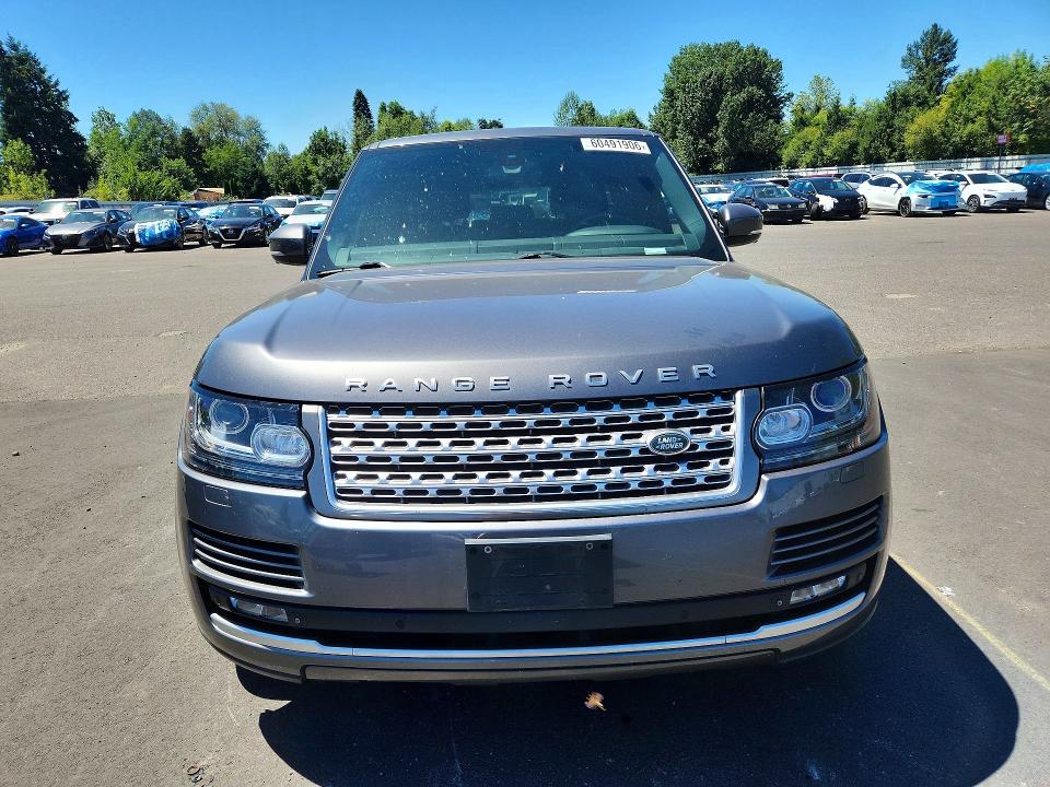 Продажа на аукционе авто 2015 Land Rover Range Rover, vin: SALGS2TF8FA227811, номер лота: 60491906