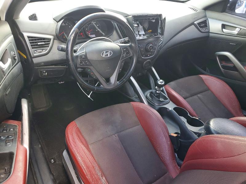 54849426 :رقم المزاد ، KMHTC6AE0FU217661 vin ، 2015 Hyundai Veloster مزاد بيع