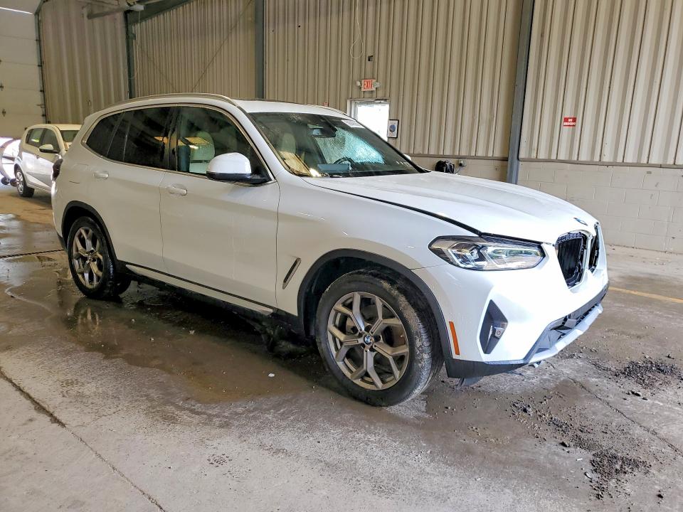 2022 Bmw X3 მანქანა იყიდება აუქციონზე, vin: 5UX53DP03N9M92843, აუქციონის ნომერი: 59948856
