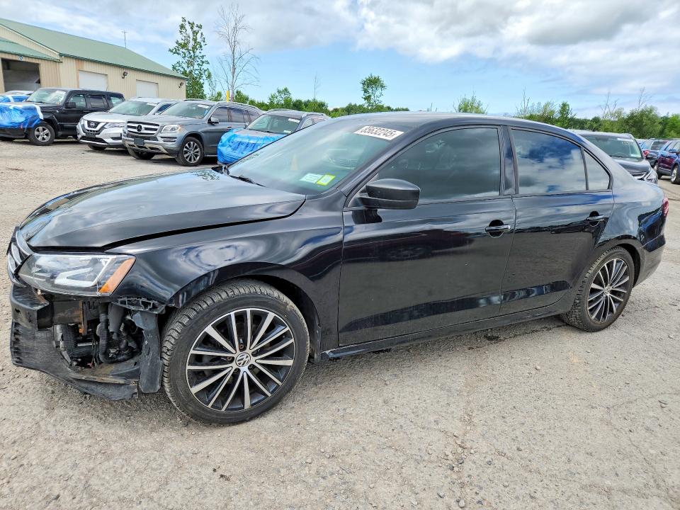 2016 Volkswagen Jetta მანქანა იყიდება აუქციონზე, vin: 3VWD17AJ6GM386605, აუქციონის ნომერი: 85632245
