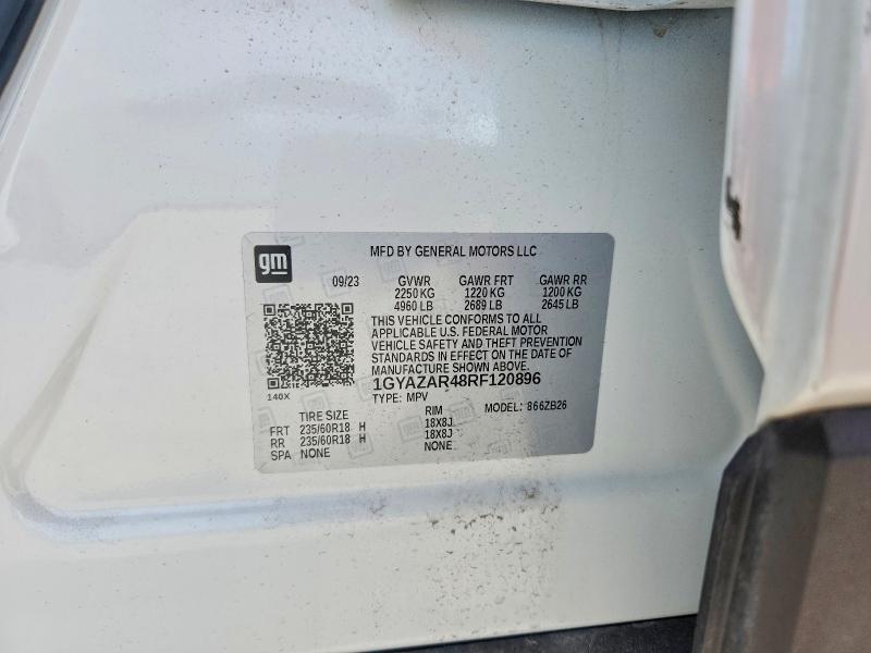 Aukcja sprzedaży 2024 Cadillac Xt4, vin: 1GYAZAR48RF120896, numer aukcji: 62336436