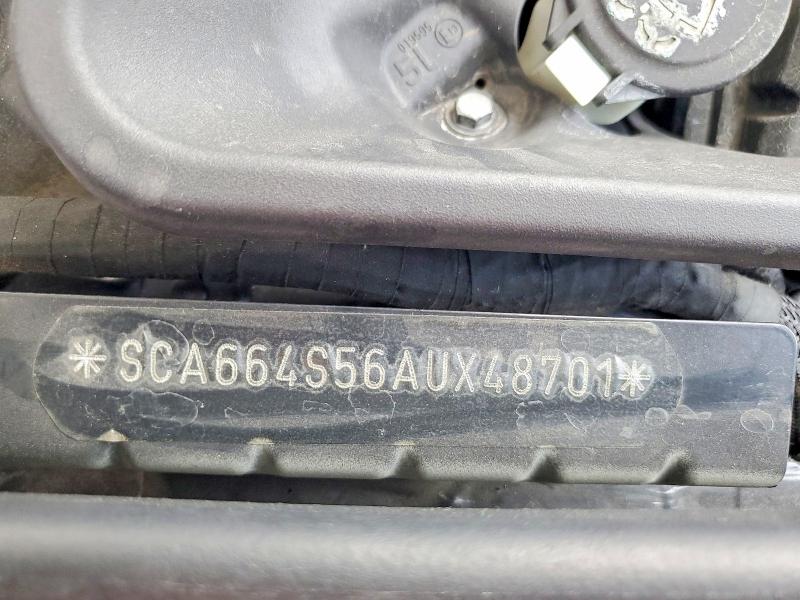 60962896 :رقم المزاد ، SCA664S56AUX48701 vin ، 2010 Rolls-royce Ghost مزاد بيع