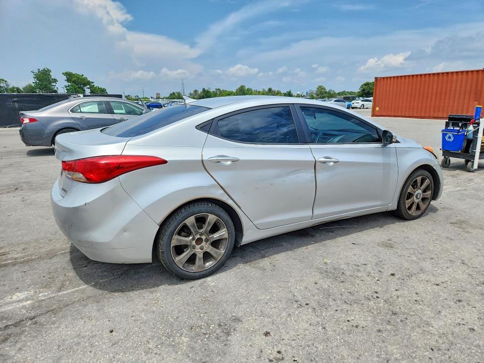 62765966 :رقم المزاد ، KMHDH4AE5CU260267 vin ، 2012 Hyundai Elantra مزاد بيع