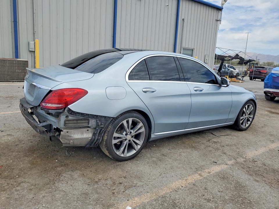2015 Mercedes-benz C მანქანა იყიდება აუქციონზე, vin: 55SWF4JB7FU068563, აუქციონის ნომერი: 61342616