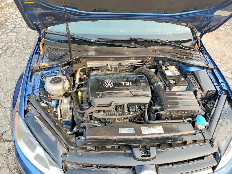 60927766 :رقم المزاد ، 3VW117AU1HM069717 vin ، 2017 Volkswagen Golf مزاد بيع