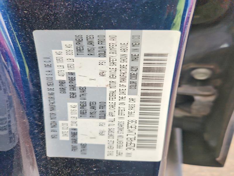 60677776 :رقم المزاد ، 3MZBPABL7LM136738 vin ، 2020 Mazda 3 مزاد بيع