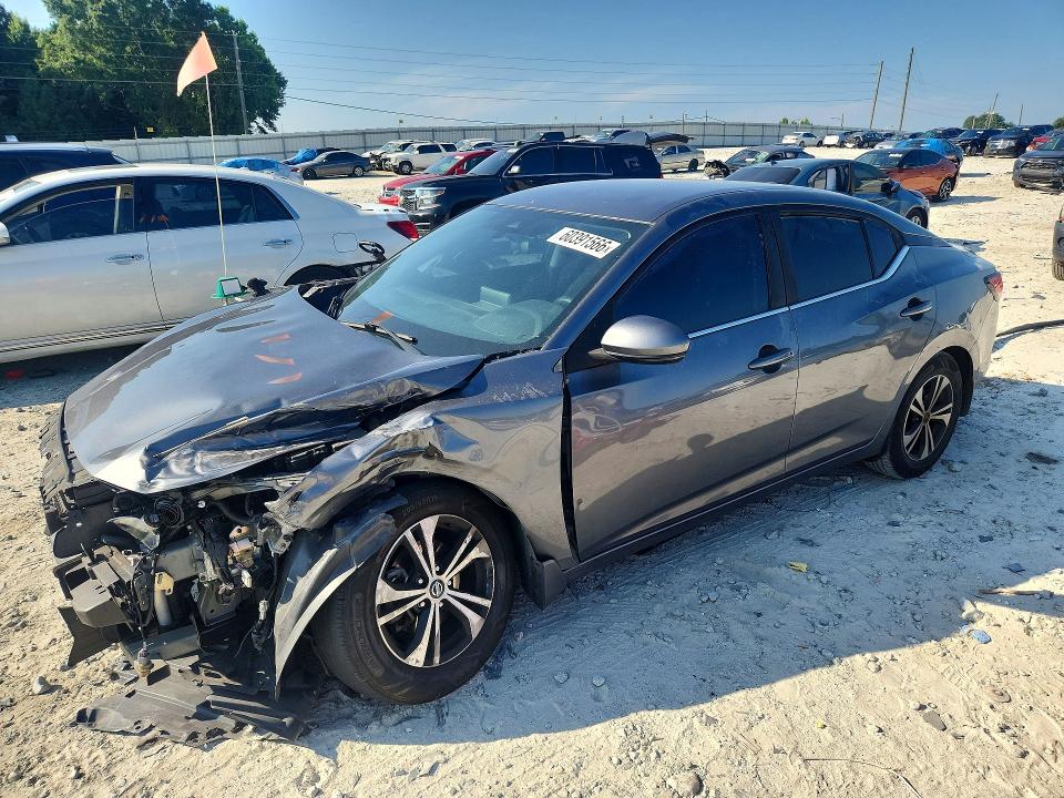 60391566 :رقم المزاد ، 3N1AB8CV4LY232327 vin ، 2020 Nissan Sentra مزاد بيع