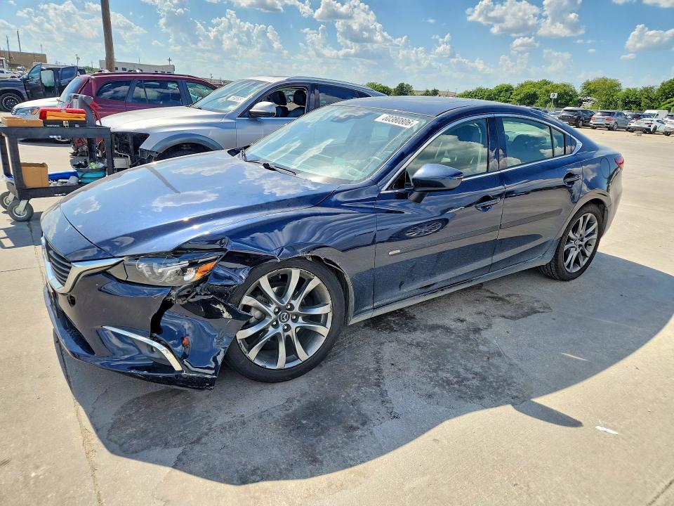 2016 Mazda 6 მანქანა იყიდება აუქციონზე, vin: JM1GJ1W54G1470881, აუქციონის ნომერი: 60380806