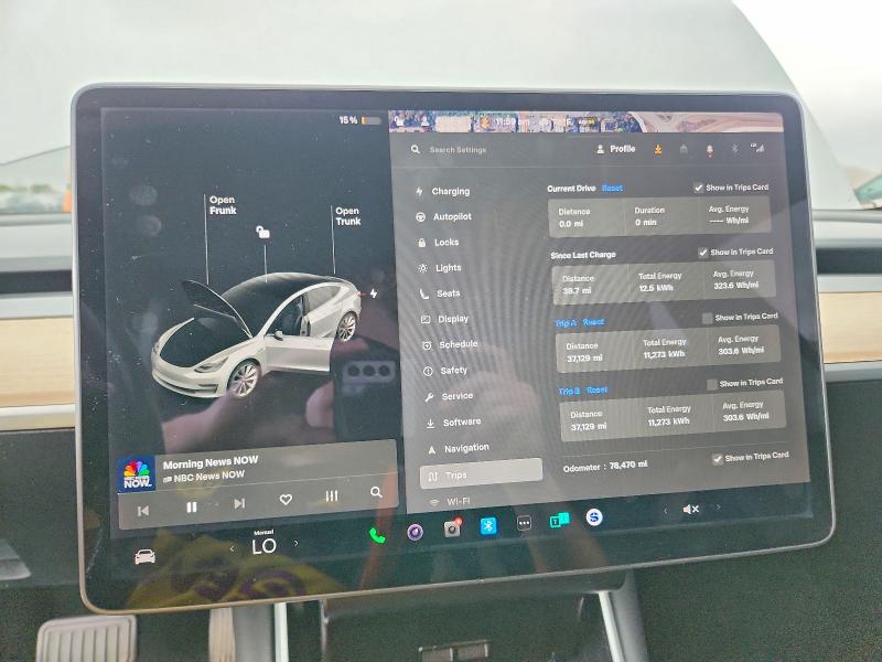 60386976 :رقم المزاد ، 5YJ3E1EAXJF048341 vin ، 2018 Tesla Model 3 مزاد بيع