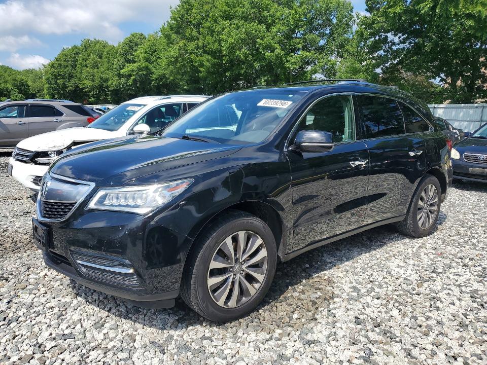 60239296 :رقم المزاد ، 5FRYD4H41EB010890 vin ، 2014 Acura Mdx مزاد بيع