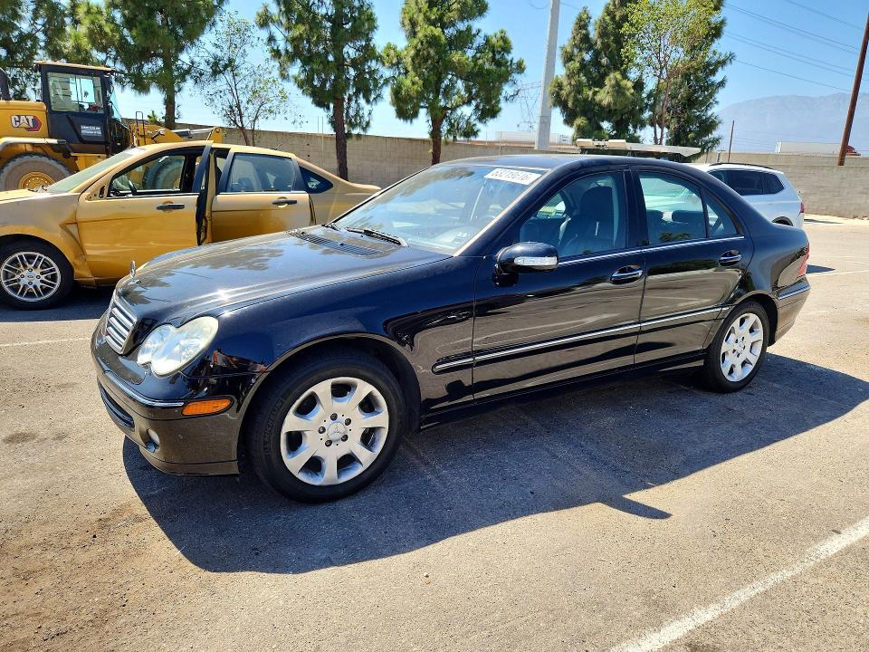 2006 Mercedes-benz C მანქანა იყიდება აუქციონზე, vin: WDBRF56H26F736071, აუქციონის ნომერი: 63219616