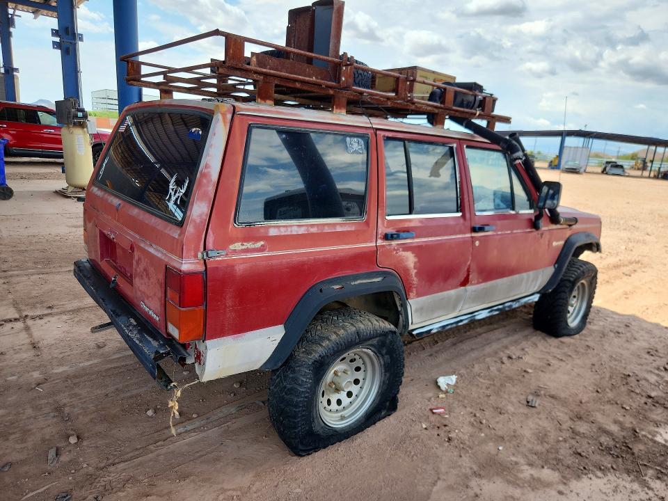59931806 :رقم المزاد ، 1JCHX7815HT014733 vin ، 1987 Jeep Cherokee مزاد بيع