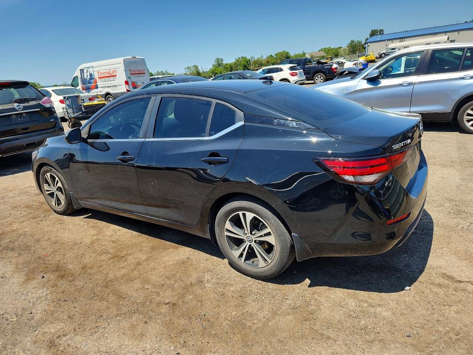 2022 Nissan Sentra მანქანა იყიდება აუქციონზე, vin: 3N1AB8CV6NY232977, აუქციონის ნომერი: 61982236