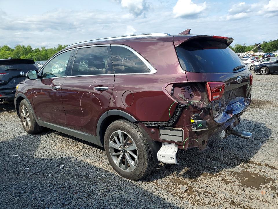 2019 Kia Sorento მანქანა იყიდება აუქციონზე, vin: 5XYPHDA55KG464343, აუქციონის ნომერი: 62543096