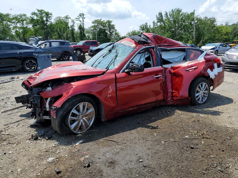 Продажа на аукционе авто 2014 Infiniti Q50, vin: JN1BV7AR2EM691633, номер лота: 62055026