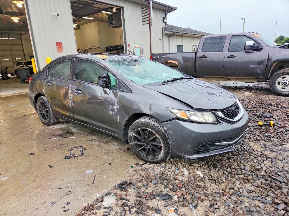 2013 Honda Civic მანქანა იყიდება აუქციონზე, vin: 2HGFB2F81DH522457, აუქციონის ნომერი: 60456656