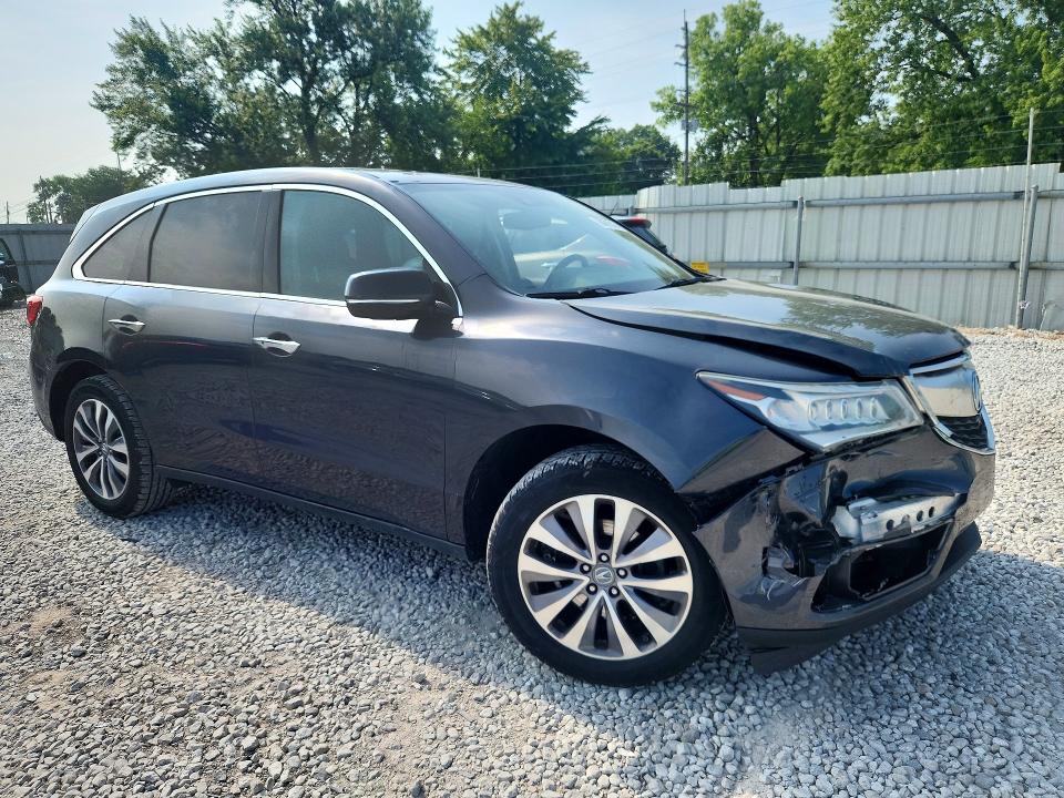 2014 Acura Mdx მანქანა იყიდება აუქციონზე, vin: 5FRYD4H46EB011971, აუქციონის ნომერი: 60878016