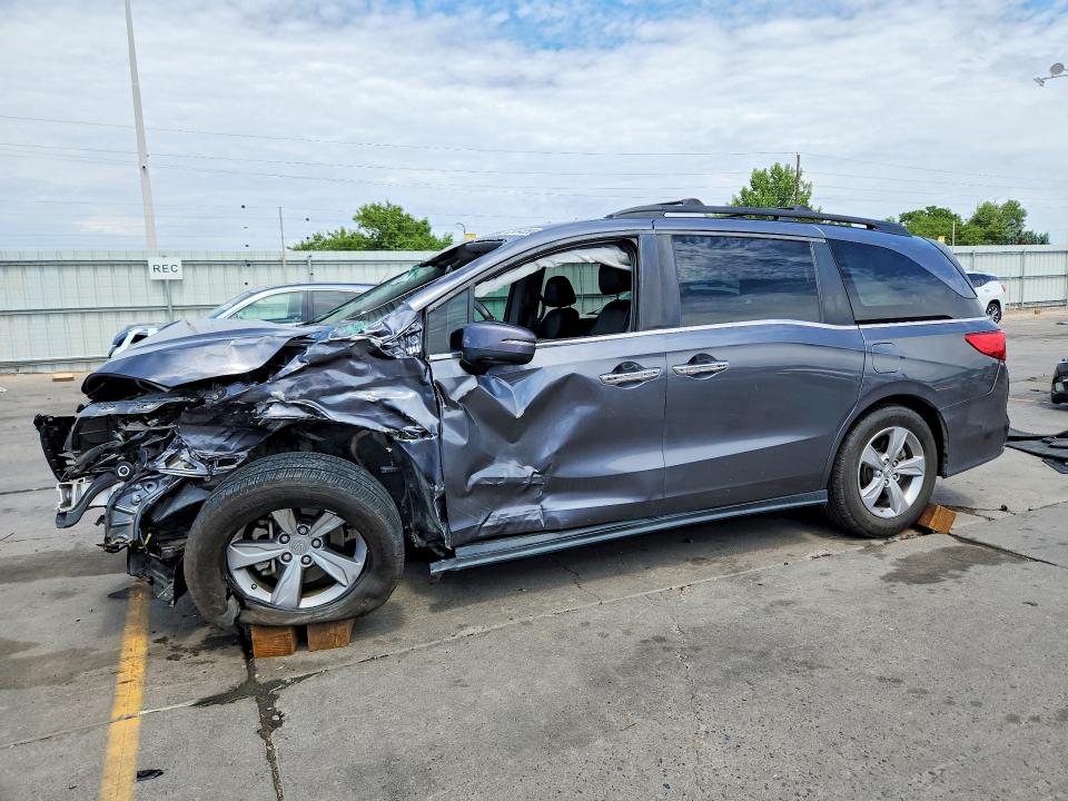62454356 :رقم المزاد ، 5FNRL6H53KB119120 vin ، 2019 Honda Odyssey مزاد بيع