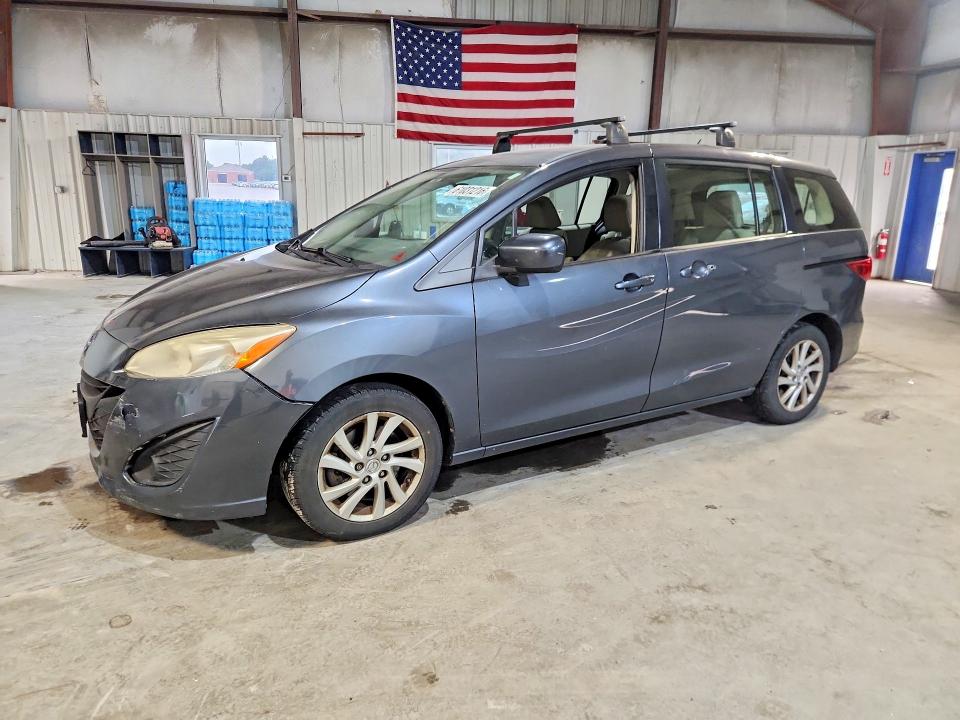2012 Mazda 5 მანქანა იყიდება აუქციონზე, vin: JM1CW2BL2C0141848, აუქციონის ნომერი: 61031216